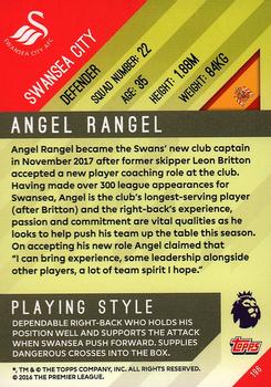 2017-18 Topps Premier Gold #196 Angel Rangel Back