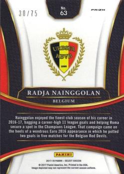 2017-18 Panini Select - Orange #63 Radja Nainggolan Back