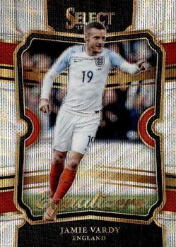 2017-18 Panini Select - Equalizers #EQ-12 Jamie Vardy Front