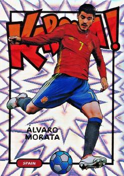 2017-18 Panini Select - Kaboom! #6 Alvaro Morata Front
