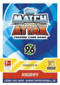 2017-18 Topps Match Attax Bundesliga - Limitierte Auflage #L3 Martin Harnik Back