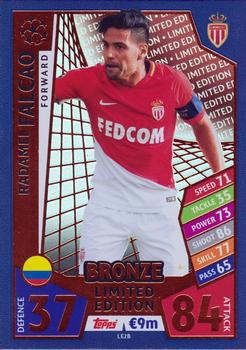 2017-18 Topps Match Attax UEFA Champions League - Limited Edition Bronze #LE2B Radamel Falcao Front