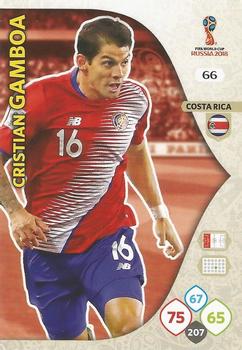 2018 Panini Adrenalyn XL FIFA World Cup 2018 Russia  #66 Cristian Gamboa Front
