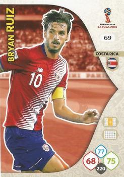 2018 Panini Adrenalyn XL FIFA World Cup 2018 Russia  #69 Bryan Ruiz Front