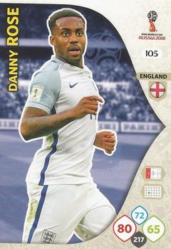 2018 Panini Adrenalyn XL FIFA World Cup 2018 Russia  #105 Danny Rose Front