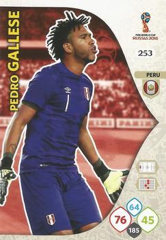 2018 Panini Adrenalyn XL FIFA World Cup 2018 Russia  #253 Pedro Gallese Front