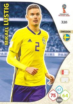 2018 Panini Adrenalyn XL FIFA World Cup 2018 Russia  #328 Mikael Lustig Front