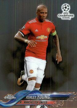2017-18 Topps Chrome UEFA Champions League #17 Ashley Young Front
