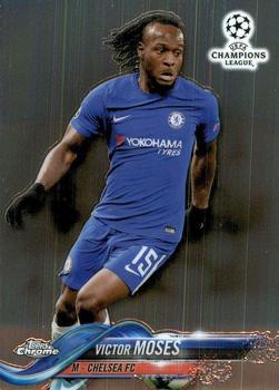 2017-18 Topps Chrome UEFA Champions League #36 Victor Moses Front