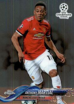 2017-18 Topps Chrome UEFA Champions League #58 Anthony Martial Front