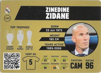 2018 Kickerz #157 Zinedine Zidane Back