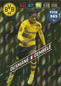 2017-18 Panini Adrenalyn XL FIFA 365 - Limited Edition #NNO Ousmane Dembele Front