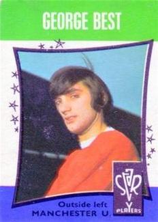 1967-68 A&BC Star Players #13 George Best Front