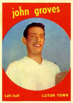 1960-61 A&BC Chewing Gum #28 John Groves Front