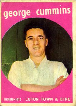 1960-61 A&BC Chewing Gum #48 George Cummins Front