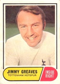 1969-70 A&BC Chewing Gum #28 Jimmy Greaves Front