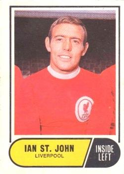 1969-70 A&BC Chewing Gum #63 Ian St. John Front