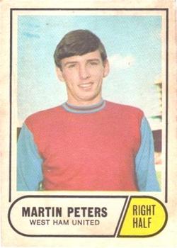 1969-70 A&BC Chewing Gum #114 Martin Peters Front