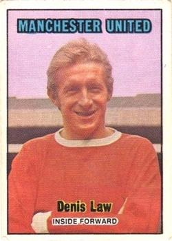 1970-71 A&BC Chewing Gum #193 Denis Law Front