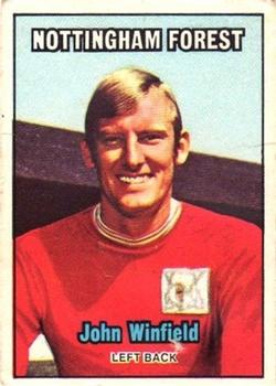 1970-71 A&BC Chewing Gum #234 John Winfield Front