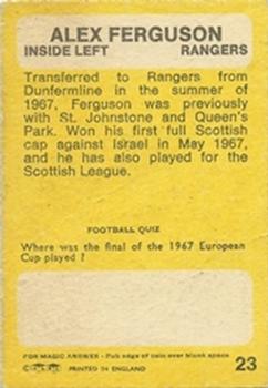 1968-69 A&BC Footballer (Scottish) #23 Alex Ferguson Back