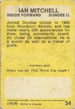 1968-69 A&BC Footballer (Scottish) #34 Ian Mitchell Back