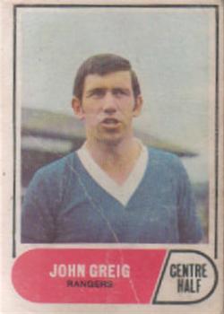1969-70 A&BC Footballer (Scottish) #31 John Greig Front