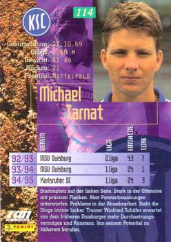 1995-96 Panini Bundesliga #114 Michael Tarnat Back