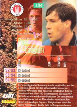 1995-96 Panini Bundesliga #134 Paul Caligiuri Back