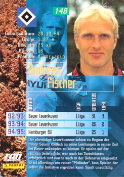 1995-96 Panini Bundesliga #148 Andreas Fischer Back