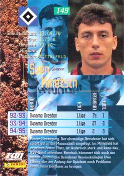 1995-96 Panini Bundesliga #149 Sven Kmetsch Back