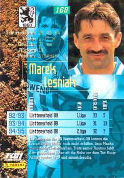 1995-96 Panini Bundesliga #168 Marek Lesniak Back