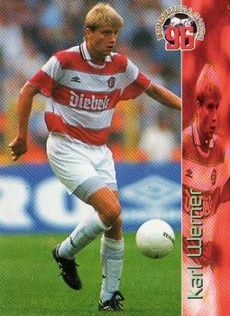 1995-96 Panini Bundesliga #185 Karl Werner Front