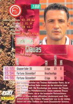 1995-96 Panini Bundesliga #188 Vlatko Glavas Back