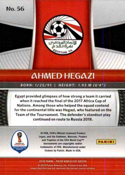 2018 Panini Prizm FIFA World Cup #56 Ahmed Hegazi Back