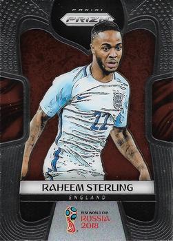 2018 Panini Prizm FIFA World Cup #73 Raheem Sterling Front