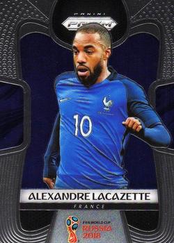 2018 Panini Prizm FIFA World Cup #76 Alexandre Lacazette Front