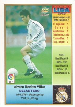 1997-98 Mundicromo Sport Las Fichas de La Liga #15 Alvaro Back