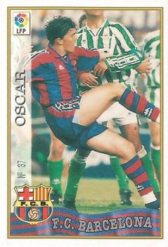 1997-98 Mundicromo Sport Las Fichas de La Liga #37b Oscar Front
