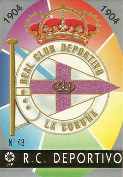 1997-98 Mundicromo Sport Las Fichas de La Liga #43 Escudo Front