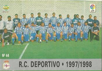 1997-98 Mundicromo Sport Las Fichas de La Liga #44 Plantilla Front