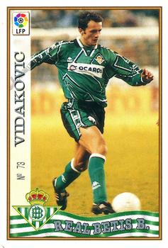 1997-98 Mundicromo Sport Las Fichas de La Liga #73a Vidakovic Front