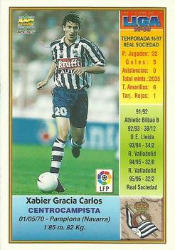 1997-98 Mundicromo Sport Las Fichas de La Liga #163 Gracia Back