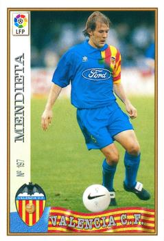 1997-98 Mundicromo Sport Las Fichas de La Liga #197 Mendieta Front