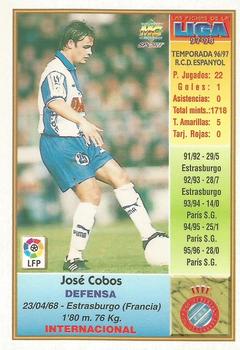 1997-98 Mundicromo Sport Las Fichas de La Liga #245 Cobos Back