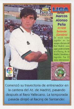 1997-98 Mundicromo Sport Las Fichas de La Liga #256 M. Alonso Back
