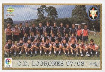 1997-98 Mundicromo Sport Las Fichas de La Liga #450 CD Logrones Front