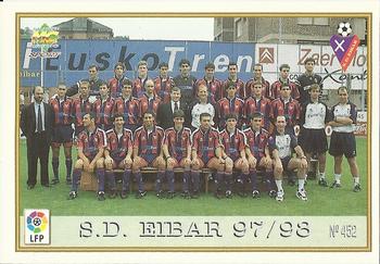 1997-98 Mundicromo Sport Las Fichas de La Liga #452 SD Eibar Front