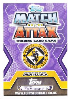 2013-14 Topps Match Attax Scottish Premiership #45 Michael Gardyne Back