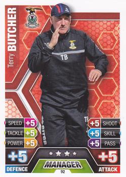 2013-14 Topps Match Attax Scottish Premiership #92 Terry Butcher Front